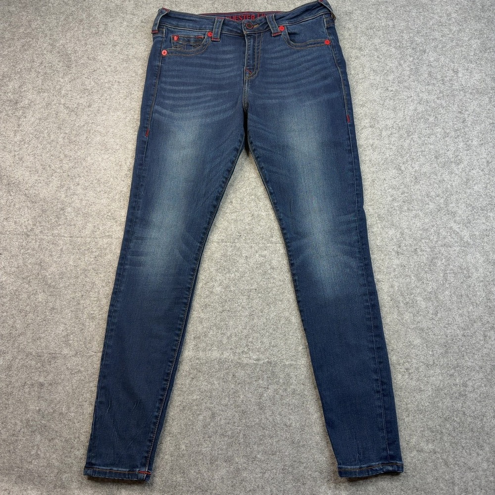 True Religion Jenny Women's Jeans Blue 32 Manchester United